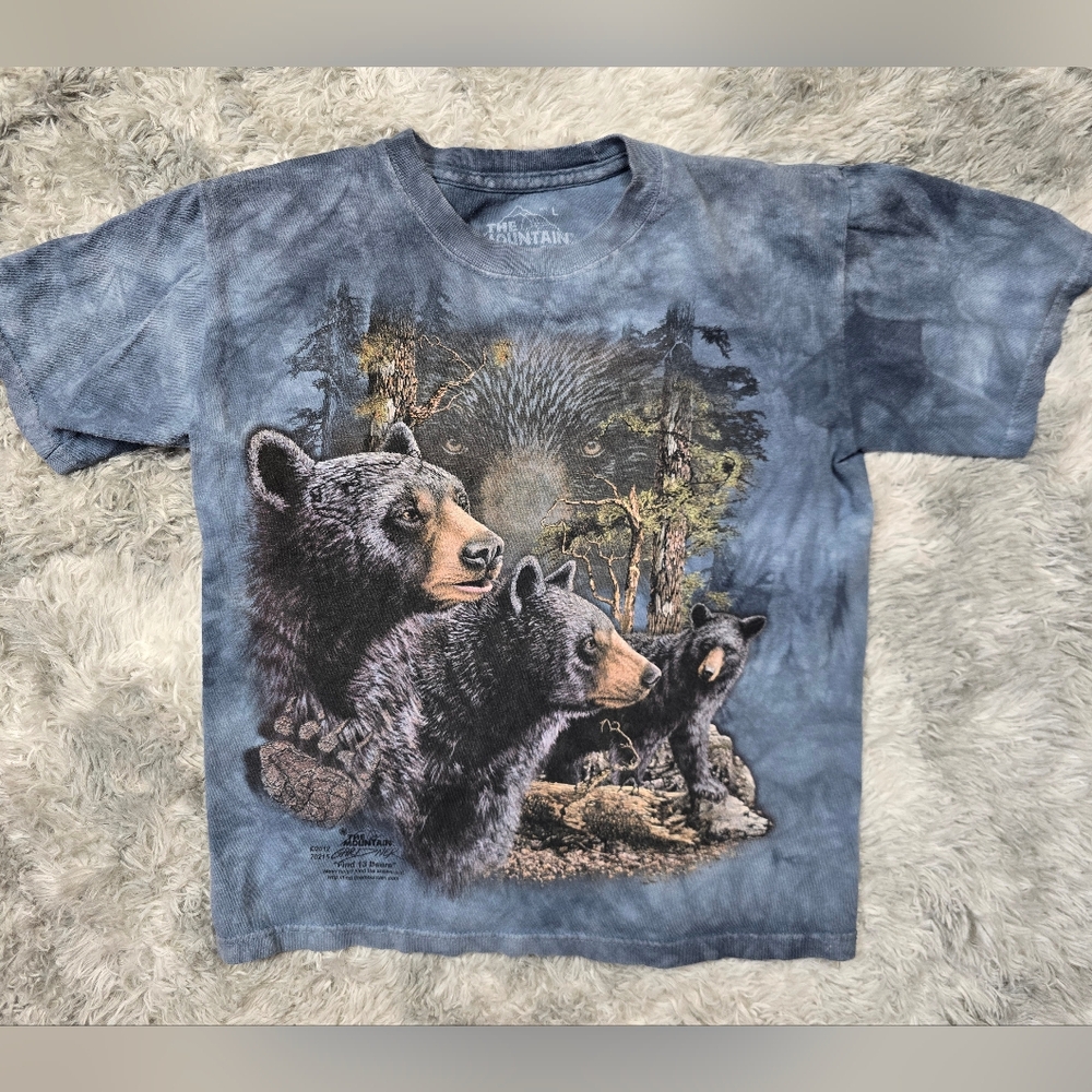 The Mountain Gray Bear Wilderness Tee